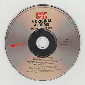5CD/Box Set Jimmy Smith: 5 Original Albums