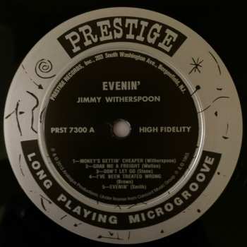 LP Jimmy Witherspoon: Evenin' Blues LTD | NUM