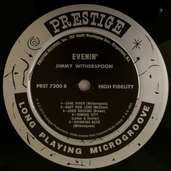 LP Jimmy Witherspoon: Evenin' Blues LTD | NUM