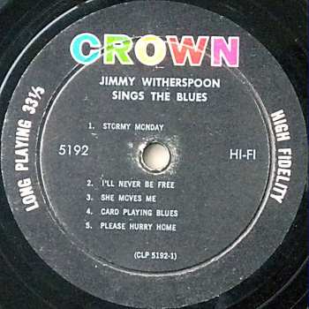 CD Jimmy Witherspoon: Sings The Blues