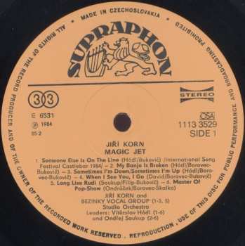 LP Jiří Korn: Magic Jet