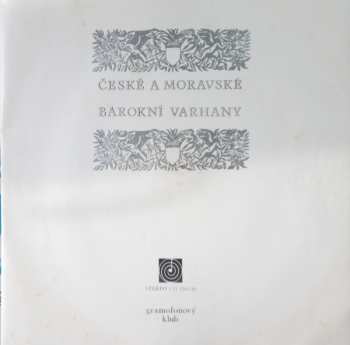 4LP/Box Set Jiří Reinberger: České A Moravské Barokní Varhany