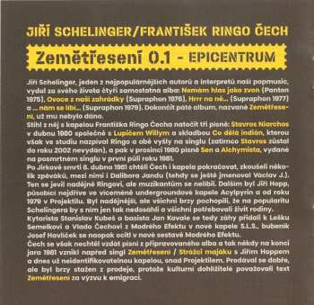 CD Jiří Schelinger: Zemětřesení 0.1 / Epicentrum