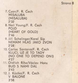 LP Jiří Schelinger: Nemám Hlas Jako Zvon