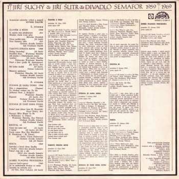 3LP Jiří Suchý & Jiří Šlitr: Divadlo Semafor 1959 - 1969 (1-3)