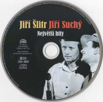 CD Jiří Suchý & Jiří Šlitr: Největší Hity