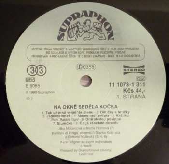 LP Jiří Suchý: Na Okně Seděla Kočka