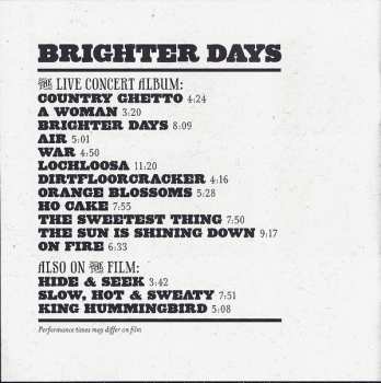 CD/DVD JJ Grey & Mofro: Brighter Days (The Film And Live Concert Album)