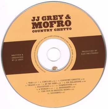 CD JJ Grey & Mofro: Country Ghetto