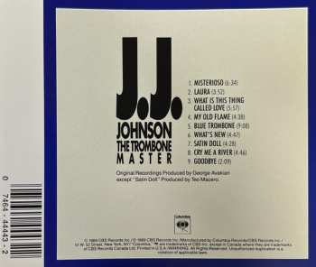 CD J.J. Johnson: The Trombone Master