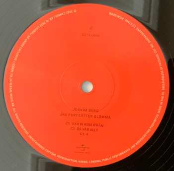 2LP Joakim Berg: Jag Fortsätter Glömma