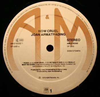 LP Joan Armatrading: How Cruel