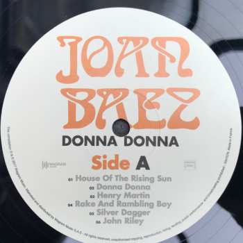 LP Joan Baez: Donna Donna