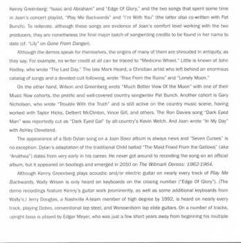 2CD Joan Baez: Play Me Backwards