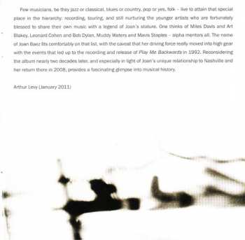 2CD Joan Baez: Play Me Backwards