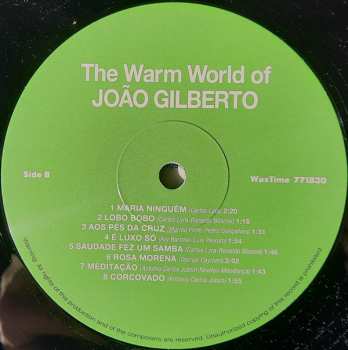 LP João Gilberto: The Warm World Of João Gilberto LTD