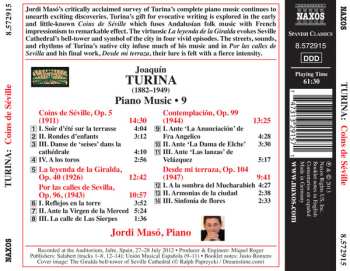 CD Joaquin Turina: Coins De Séville (Piano Music • 9)