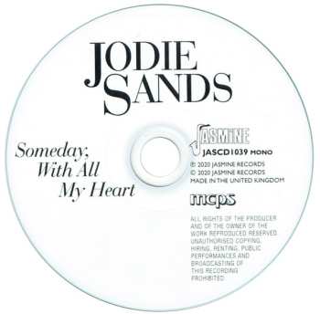 CD Jodie Sands: Someday, With All My Heart