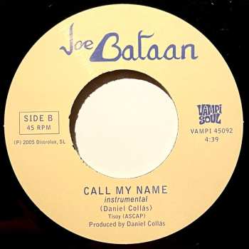 SP Joe Bataan: Call My Name