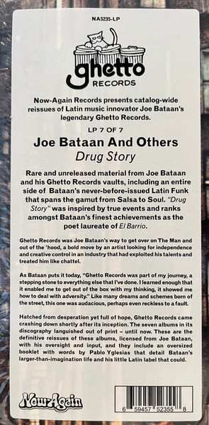LP Joe Bataan: Drug Story
