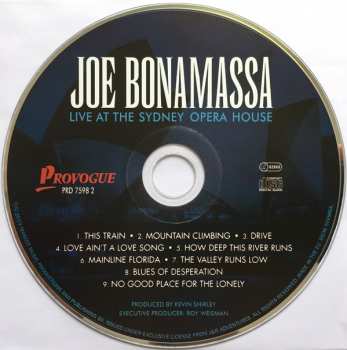 CD Joe Bonamassa: Live At The Sydney Opera House