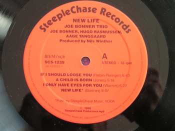 LP Joe Bonner Trio: New Life