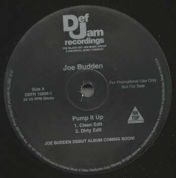 Album Joe Budden: Pump It Up
