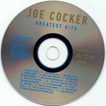 CD Joe Cocker: Greatest Hits