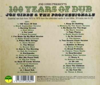 2CD Joe Gibbs & The Professionals: 100 Years of Dub