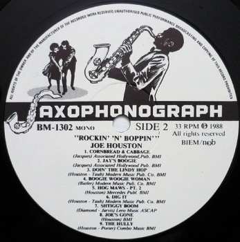 LP Joe Houston: Rockin' 'N' Boppin'