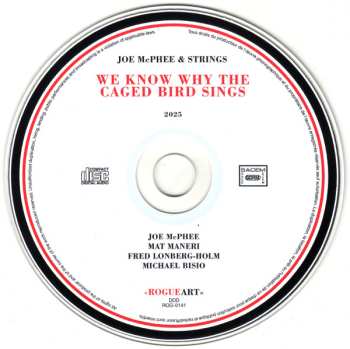 CD Joe McPhee & Strings: We Know Why The Caged Bird Sings