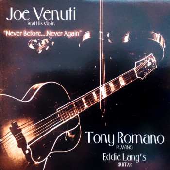 CD Joe Venuti: Never Before... Never Again