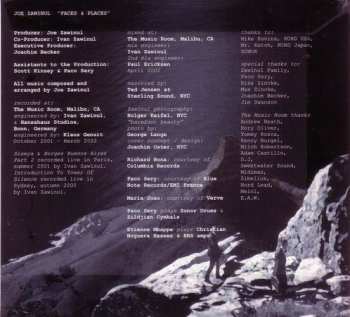 CD Joe Zawinul: Faces & Places