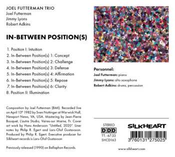 CD Joel Futterman: In-Between Position(s)