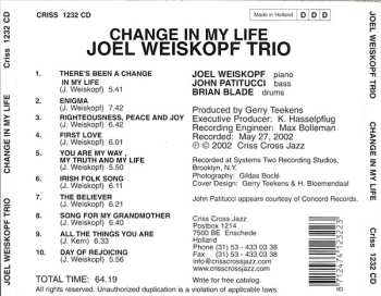 CD Joel Weiskopf: Change In My Life