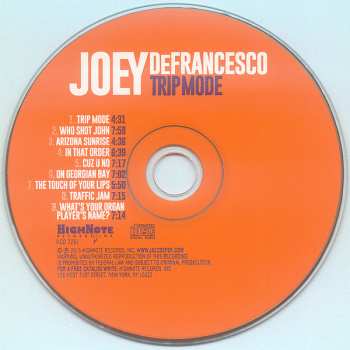 CD Joey DeFrancesco: Trip Mode