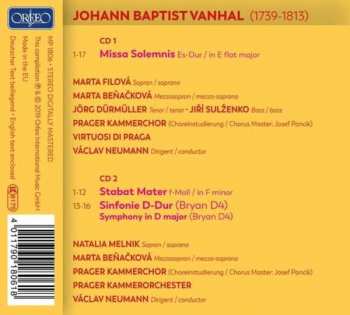 2CD Prague Chamber Orchestra: Missa Solemnis / Stabat Mater