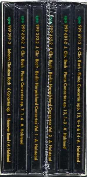 6CD/Box Set Johann Christian Bach: Complete Keyboard Concertos