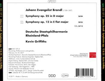 CD Staatsphilharmonie Rheinland-Pfalz: Symphonies Op. 12 & Op. 25