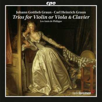 CD Carl Heinrich Graun: Trios For Violin Or Viola & Clavier