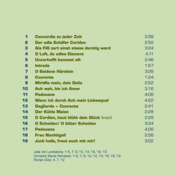 CD Johann Hermann Schein: Musica Boscareccia