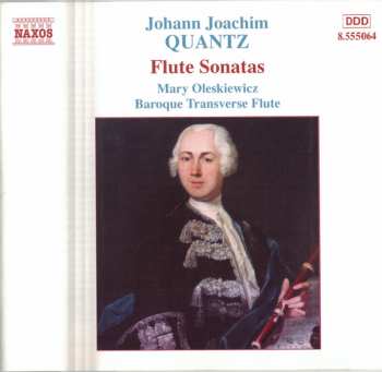Album Johann Joachim Quantz: Flute Sonatas