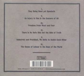 CD Jóhann Jóhannsson: The Miners' Hymns