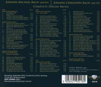 3CD Johann Christoph Bach: Complete Organ Music