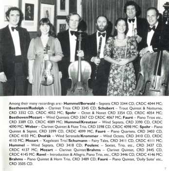 CD Johann Nepomuk Hummel: Septet In C Major Op. 114 (The Military) / Grand Septet In E Flat Major Op. 62