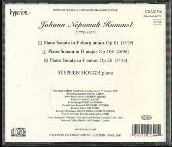 CD Stephen Hough: Piano Sonatas