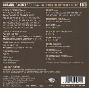 13CD/Box Set Johann Pachelbel: Complete Keyboard Music