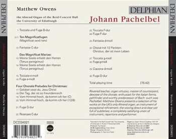 CD Johann Pachelbel: Pachelbel - Organ Works 