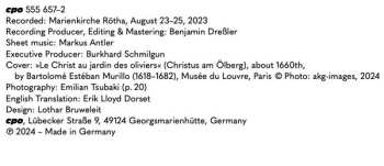 CD Gregor Meyer: Dixit Dominus - Sacred Concertos