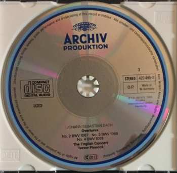 3CD Johann Sebastian Bach: 6 Brandenburg Concertos / 4 Orchestral Suites